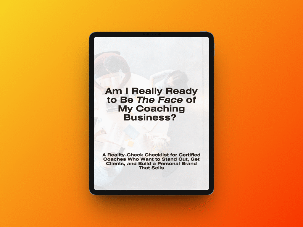 Coaching reality check checklist
