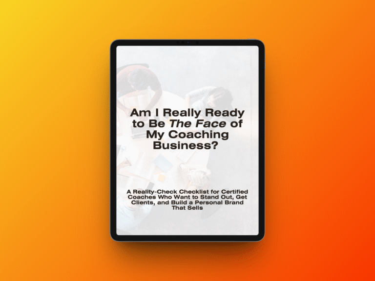 Coaching reality check checklist